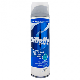 Gel de ras Gillette Series Sensitive - 200ml