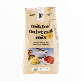 Amestec de făină universală miklos' bread mix it's us - 500gr