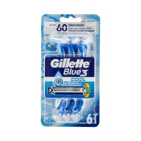 Aparat de ras Gillette Blue3 Cool - 6buc