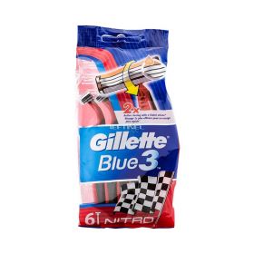 Aparat de ras Gillette Blue3 Nitro - 6buc