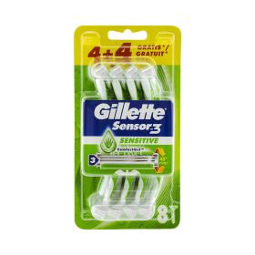 Aparat de ras Gillette Sensor3 Sensitive - 8buc