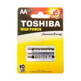 Baterie TOSHIBA Alkaline LR6 2buc High Power Japanese Energy - 2buc