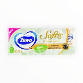 Batiste Zewa Softis Natural Soft 4 straturi - 10x9buc