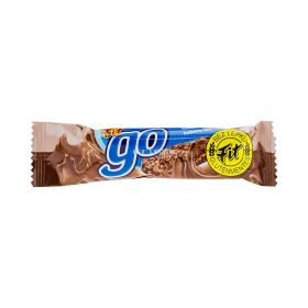 Baton de cereale fără gluten Fit Go cu gust de cacao - 23gr