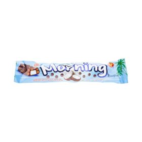 Baton de ciocolată Asmin Morning cocos - 55gr