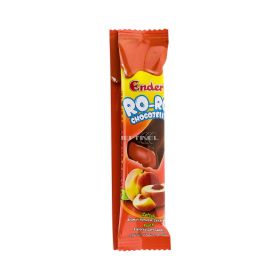 Baton de ciocolată Ender Ro-Ro Chocojelly Peach - 20gr