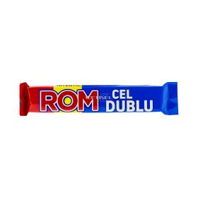 Baton de ciocolată Rom Autentic Dublu - 50gr
