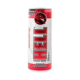 Băutură energizantă Hell Red Grape Strong - 250ml