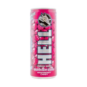 Băutură energizantă Hell Summer Cool Raspberry Candy - 250ml