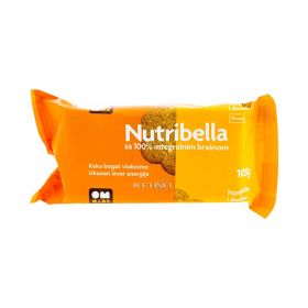 Biscuiți integrali Nutribella cu portocale și ghimbir - 105gr