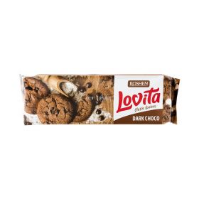Biscuiți Roshen Lovita Dark Choco - 150gr