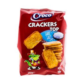 Biscuiți sărați Croco Crackers Top - 150gr