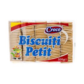 Biscuiți simpli Croco Petit Beurre - 500gr