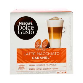 Capsule de cafea Nescafe Dolce Gusto Latte Macchiato Caramel - 145.6gr