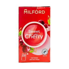 Ceai cu aromă de cireșe Milford Sweet Cherry - 20x2gr