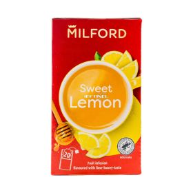 Ceai cu aromă de lămâie și miere Milford Sweet Lemon - 20x2.25gr