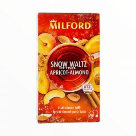 Ceai de caise și migdale Milford Snow Waltz - 20x2.25gr