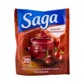 Ceai de merișoare Saga - 20x1.7gr