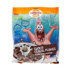 Cereale Cerbona Choco Flakes Sponge Bob - 225gr