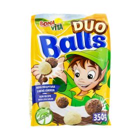 Cereale cu ciocolată Bona Vita Duo Balls - 350gr