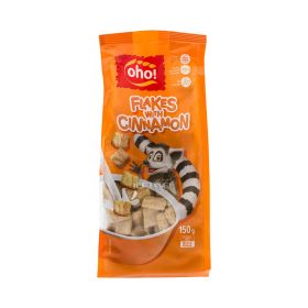 Cereale cu scorțișoară Oho Cinnamon Flakes - 150gr