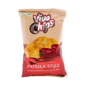 Chips Viva cu aromă de paprika - 100gr