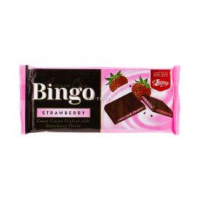 Ciocolată cu cremă de căpșuni Bingo - 90gr