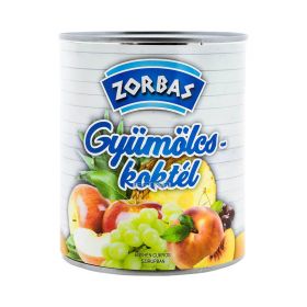 Compot de fructe mix Zorbas Fruit Cocktail - 820gr
