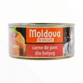 Conservă de carne de porc în suc propriu Moldova - 300gr