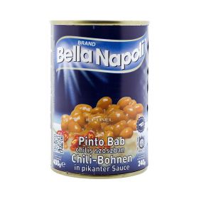 Conservă de fasole Pinto cu chili Bella Napoli - 400gr