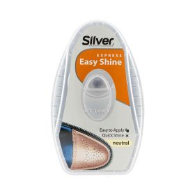 Cremă de curățat cu burete pt pantofi Silver Neutru - 6ml