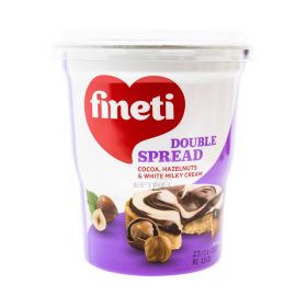 Cremă tartinabilă cu cacao Fineti Double Spread - 400gr