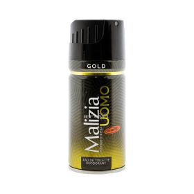 Deodorant spray pentru bărbați Malizia Gold - 150ml