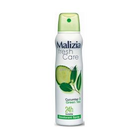Deodorant spray pentru femei Malizia Cucumber Green Tea - 150ml