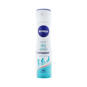 Deodorant spray pentru femei Nivea Dry Active - 150ml