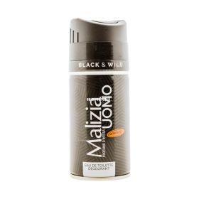 Deodorant spray Unisex Malizia Black&Wild - 150ml