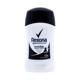 Deodorant stick pentru femei Rexona Invisible Black & White - 40ml