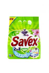 Detergent automat de rufe Savex 2în1 Fresh - 2kg