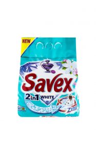 Detergent automat de rufe Savex 2în1 White - 2kg