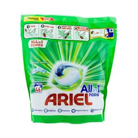Detergent capsule de rufe Ariel Mountain Spring - 46x25.2g