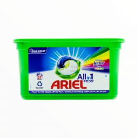 Detergent de rufe capsule Ariel Touch of Lenor Color 37x23.8gr