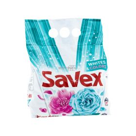 Detergent de rufe Savex White Colors (20 spălări) - 2kg