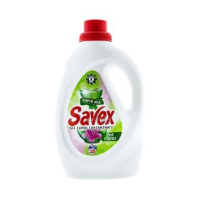 Detergent lichid de rufe Savex 2în1 Fresh (20 spălări) - 1.1L