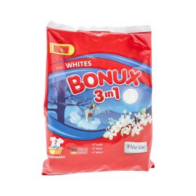 Detergent manual de rufe Bonux 3în1 White Liliac - 400gr