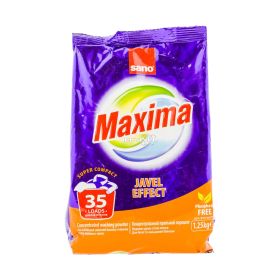 Detergent praf pentru rufe SanoMaxima Javel Effect - 1.25kg
