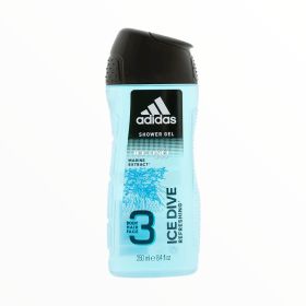 Gel de duș pentru bărbați Adidas Ice Dive 3in1 - 250ml