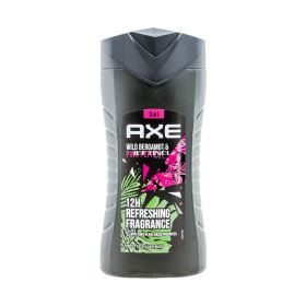 Gel de duș pentru bărbați Axe Bergamot sălbatic & Piper roz - 250ml