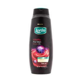 Gel de duș pentru bărbați Lorin Natural Vitality - 1L