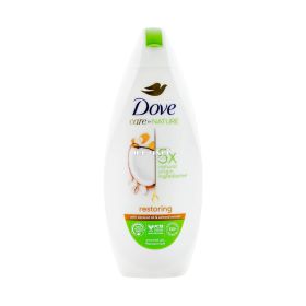 Gel de duș pentru femei Dove Restoring Cocos & Migdale - 225ml