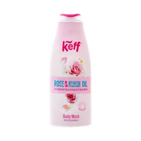 Gel de duș pentru femei Keff Rose & Kukui Oil - 500ml